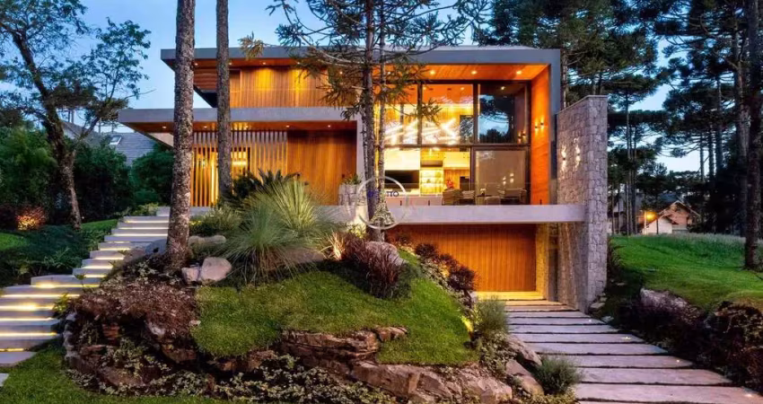 Casa em condomínio fechado com 5 quartos à venda em Aspen Mountain, Gramado 