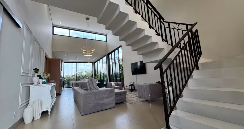 Linda casa em alto padrão a venda no condomínio alphaville 2 em uberlândia
