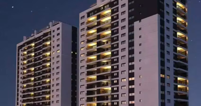 Lindo apartamento 2 quartos living ampliado em condomínio clube