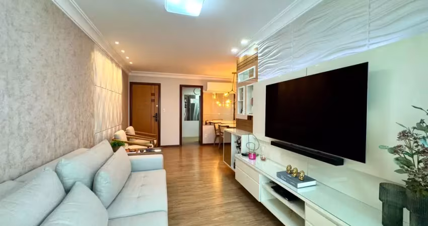 Apartamento a 1 quadra do mar, semi mobiliado 3 quartos, suíte, 120 m2 em itapuã - vila velha/es