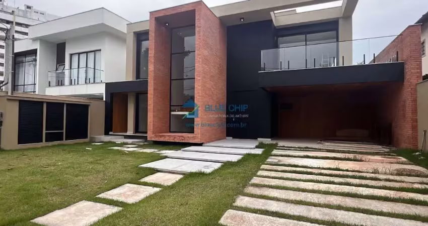 Casa à venda no condomínio barra de itaúna - barra da tijuca, com 5 suítes por r$4.790.000,00