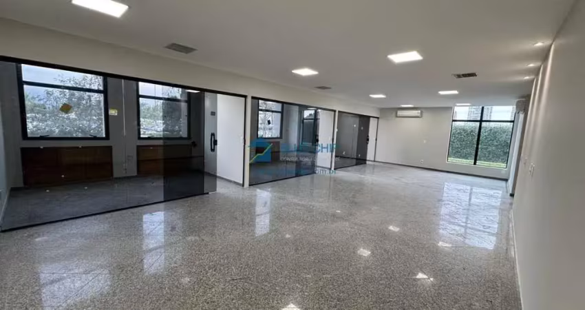 Sala para locação no edifício barra trade - barra da tijuca, com 134 m² por r$6.000,00