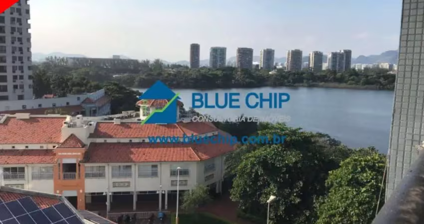 Apartamento para locação no condomínio alfa barra, alfa park - barra da tijuca com 67m², 1 quartos por r$4.500,00