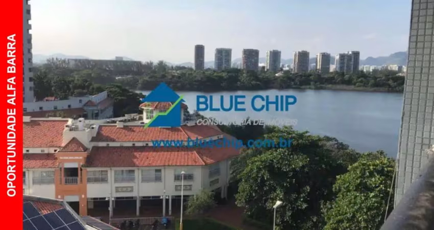 Apartamento à venda no condomínio alfa barra alfa plaza - barra da tijuca , com 1 quartos por r$800.000,00