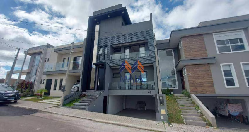 Sobrado à venda, 259 m² por R$ 1.090.000,00 - Costeira - São José dos Pinhais/PR
