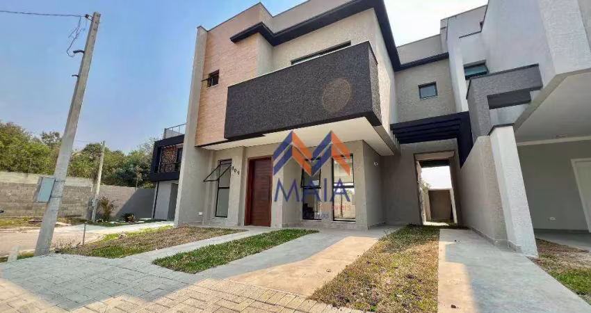 Sobrado à venda, 115 m² por r$ 779.000,00 - costeira - são josé dos pinhais/pr