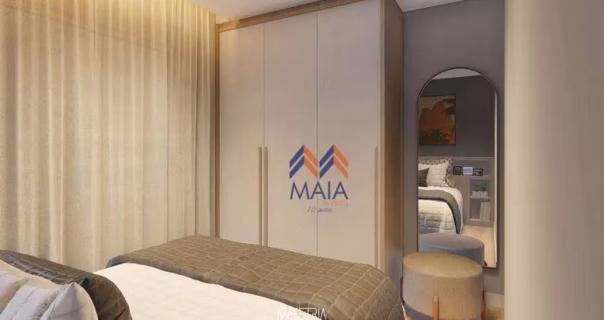 Apartamento com 3 dormitórios à venda, 60 m² por R$ 320.000,00 - Parque da Fonte - São José dos Pinhais/PR
