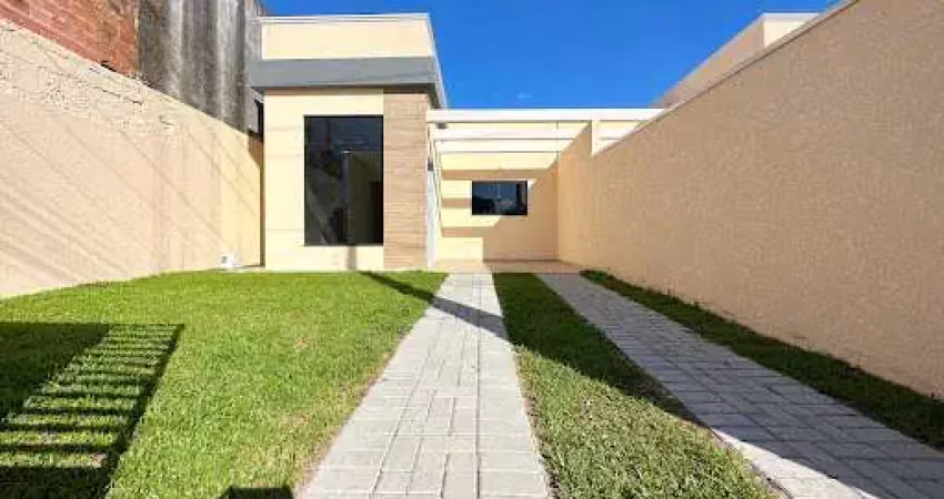 Casa Nova 03 Dormitórios sendo 01 suíte a venda no Bairro Ipê em São José dos Pinhais,