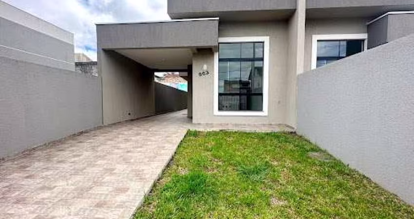 Casa Nova com 03 Dormitórios sendo 01 Suite a Venda no Bairro Jardim Cruzeiro em São Jose dos Pinhais,
