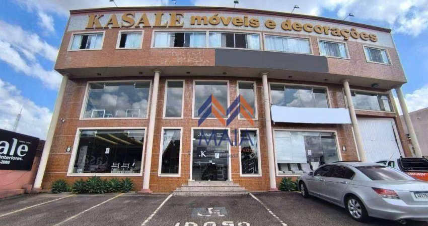 Excelente loja e sobreloja para alugar com localização privilegiada por R$ 24.000,00 em São José dos Pinhais/PR