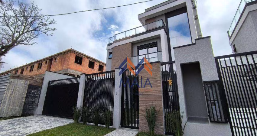 Sobrado triplex com 3 dormitórios à venda, 185 m² por R$ 1289900 - Jardim das Américas - Curitiba/PR