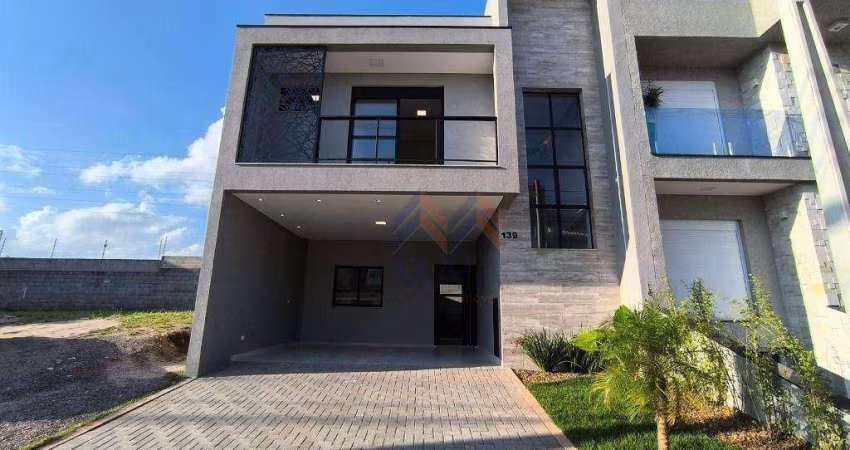 Sobrado com 3 dormitórios à venda, 140 m² por R$ 890.000 - Costeira - São José dos Pinhais/PR