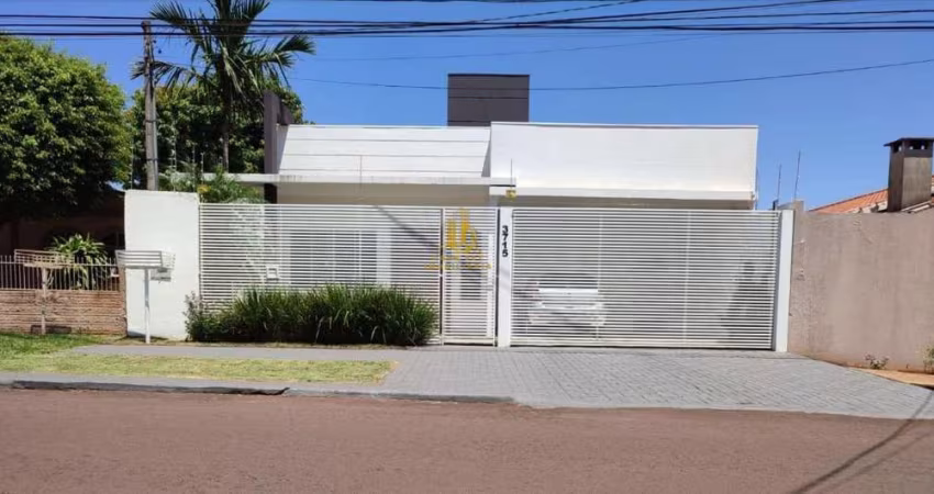 Casa para Venda em Cascavel, CANCELLI, 3 dormitórios, 1 suíte, 3 banheiros, 2 vagas