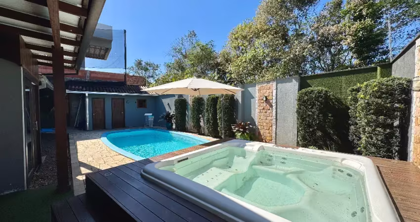 Casa plana à venda - construção averbada - 1 suíte + 2 quartos e escritório - saguaçu - joinville/sc.