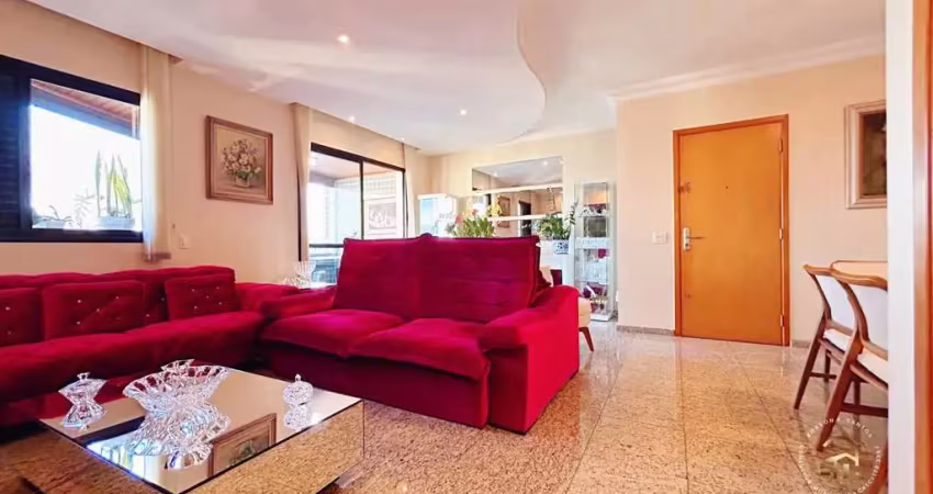 Apartamento amplo no tatuapé – 3 dormitórios (3 suítes) – 3 vagas – 129m²