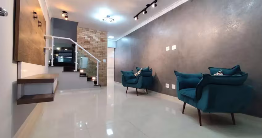 Sobrado impecável 02 suítes com sacada envidraçada – vila cisper / ermelino