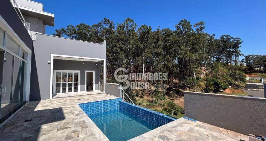Sobrado á Venda no Terras de Santa Teresa - 4 Suítes, Piscina Infinita e Vista Deslumbrante