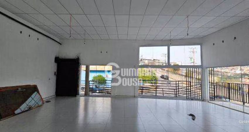 Salão Comercial para locação, Jardim Itália, Várzea Paulista - SL0068.