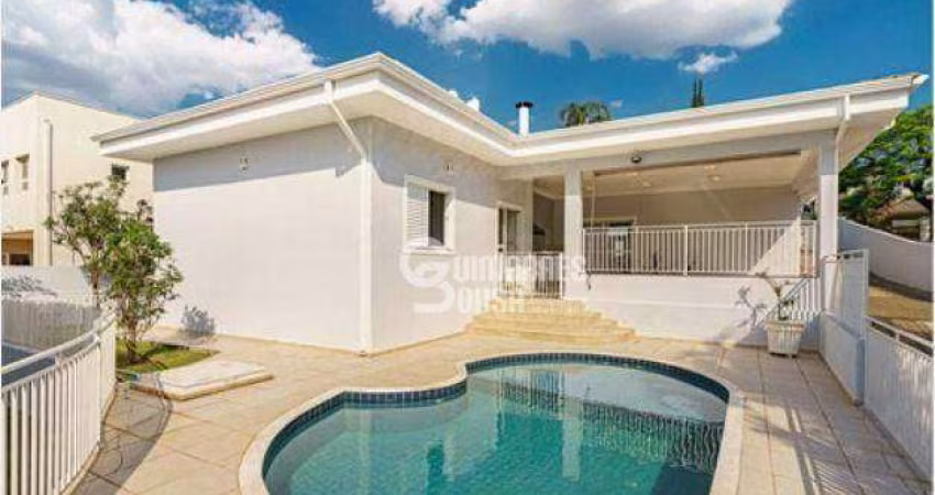 Casa de Alto Padrão à Venda no Condomínio Estância Marambaia, Vinhedo – 3 Dormitórios, Edícula, Loft para Escritório e Piscina