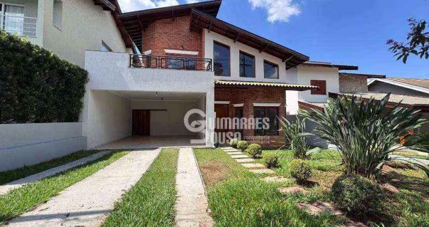 Imóvel de Alto Padrão para Locação no Condomínio Reserva Colonial, Valinhos – 4 Suítes, Salão de Festas, Lazer Completo e 6 Vagas de Garagem