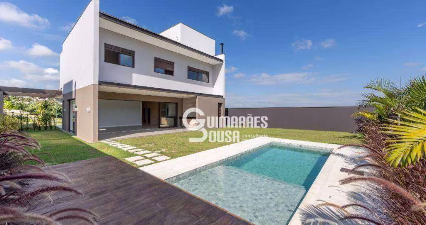 Sobrado Moderno à Venda em Vinhedo – 3 Suítes, Piscina, Home Theater e Espaço Gourmet em Condomínio