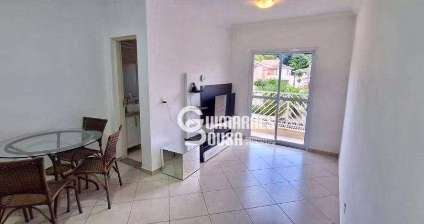 Oportunidade! Apartamento com 2 quartos, sendo 1 Suíte e Armários, e 1 vaga coberta  em Condomínio Tranquilo – Vinhedo/SP