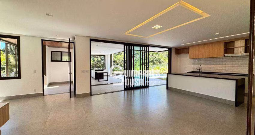 Casa Nova à Venda no Condomínio Tabapuã em Valinhos – 3 Suítes, Escritório e Espaço Gourmet -  – Próximo ao Colégio Porto Seguro