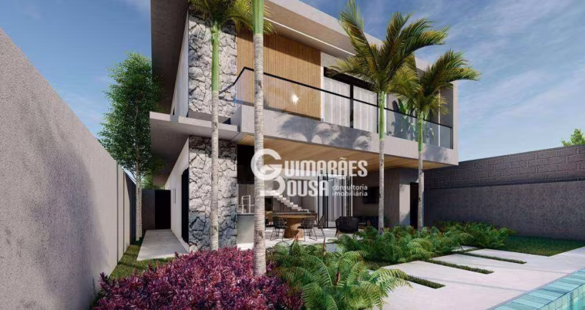 Casa Nova em final de construção com Piscina, 3 Suítes e Gourmet  no Condomínio Recanto dos Paturis – Vinhedo/SP