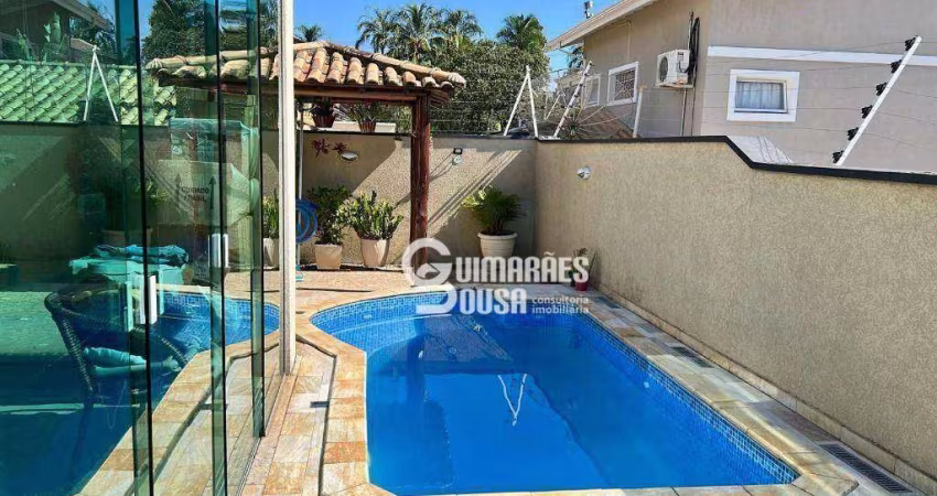 Casa de Rua em Bolsão Fechado – 3 Dorms, Piscina, Gourmet, Próxima ao Porto Seguro Valinhos