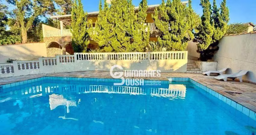 Casa sobrado com 3 dorms, vista panorâmica e piscina no marambaia – vinhedo/sp