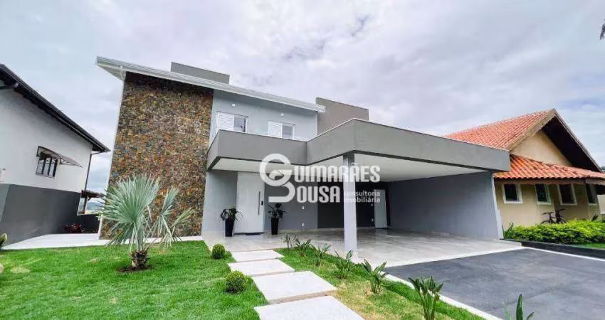 Casa com 4 dormitórios à venda, 455 m² por r$ 3.290.000,00 - condomínio alpes de vinhedo - vinhedo/sp