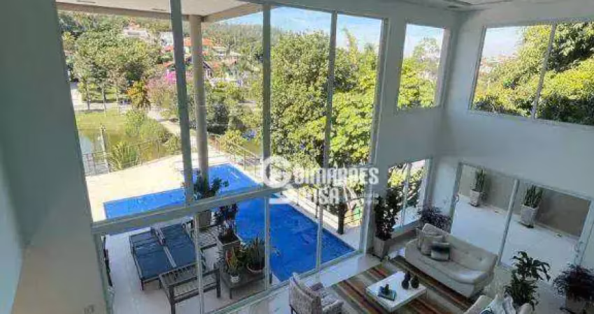 Casa alto padrão com piscina e casa de hóspedes –  1.150 m² de terreno- marambaia - vinhedo