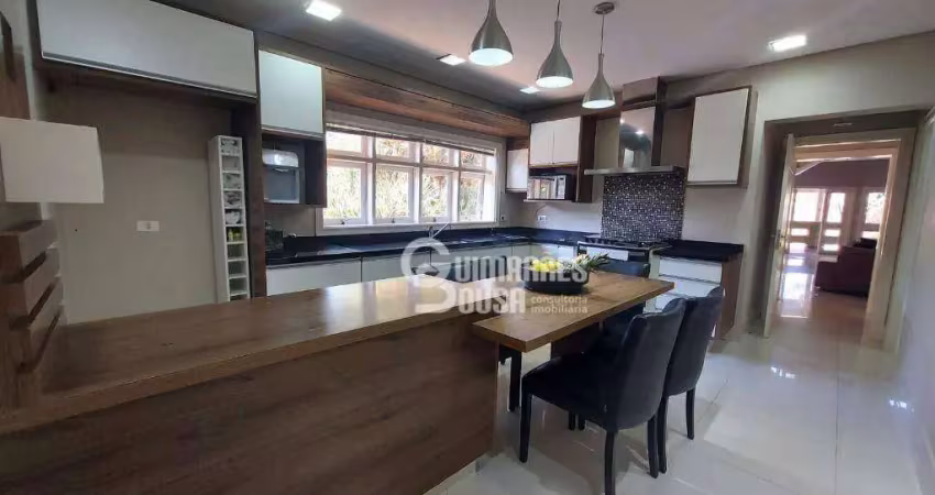 Casa com 4 dormitórios para alugar, 600 m² por r$ 24.395,00/mês - condomínio vista alegre - café - vinhedo/sp