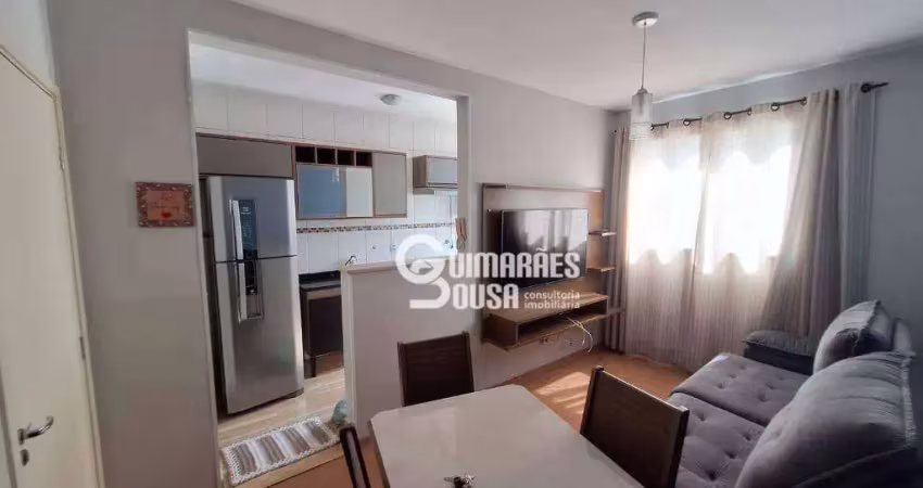 Apartamento com 2 dormitórios para alugar, 52 m² por r$ 2.766,00/mês - retiro - jundiaí/sp