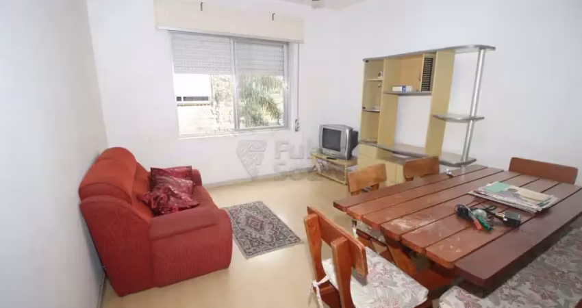 Apartamento mobiliado de 1 dormitório no edifício residencial parati