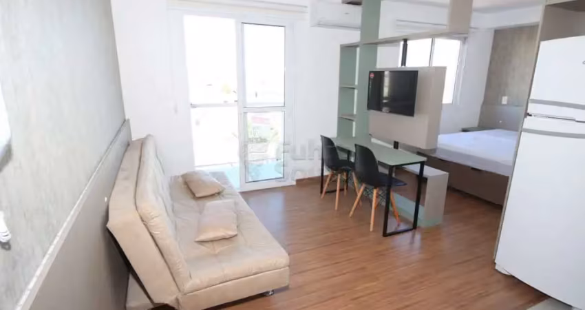 Loft mobiliado no edifício ello - conforto e sofisticação!