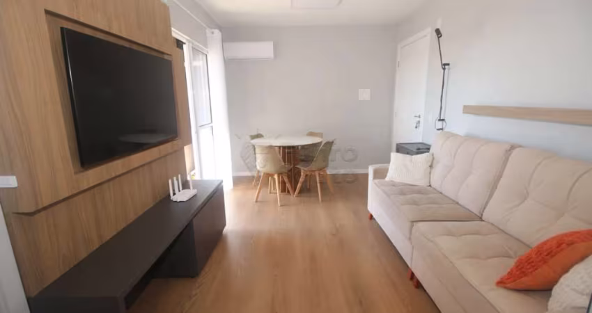Apartamento mobiliado com sacada e churrasqueira no Connect JK - Pronto para morar!