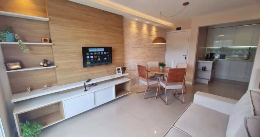 Apartamento Mobiliado com 1 Dormitório e Sacada no Condomínio San Francisco em Pelotas/RS