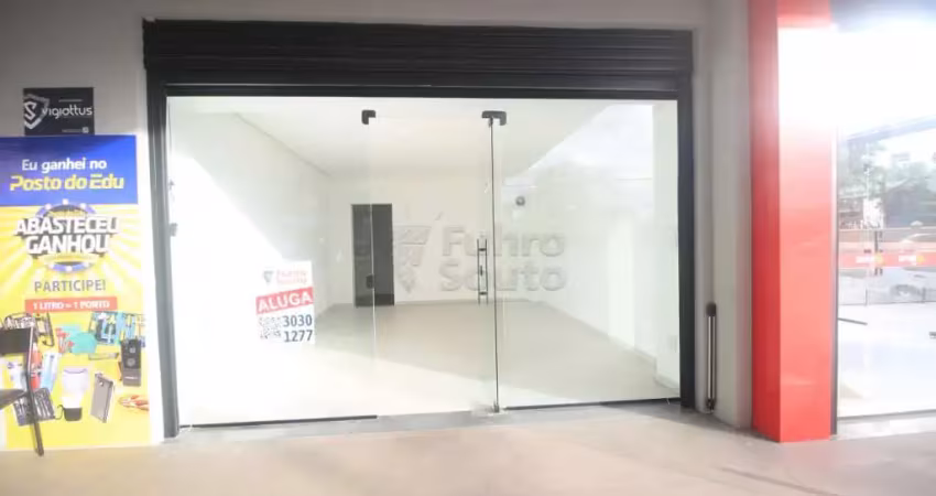 Loja comercial com vitrine ampla na av. domingos de almeida - alto fluxo e localização estratégica