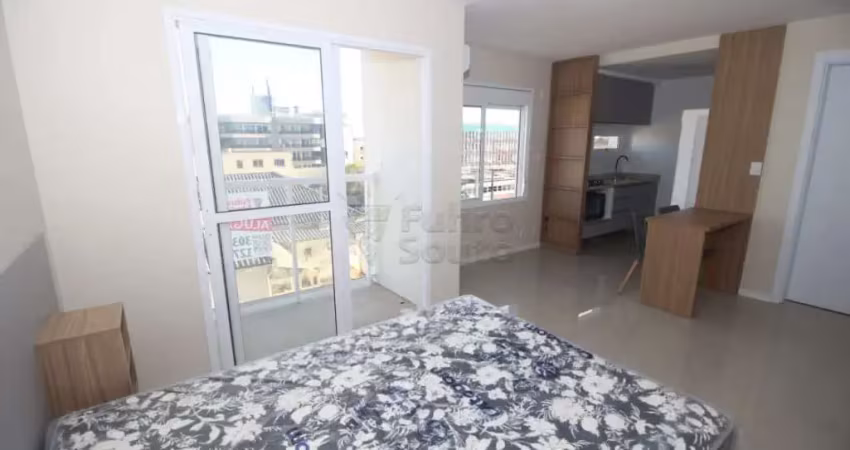 Loft mobiliado no condomínio single - conforto e modernidade no centro de pelotas