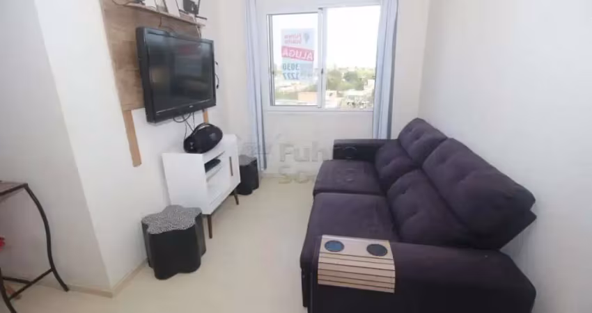 Apartamento mobiliado no condomínio lucca i - conforto e praticidade no fragata