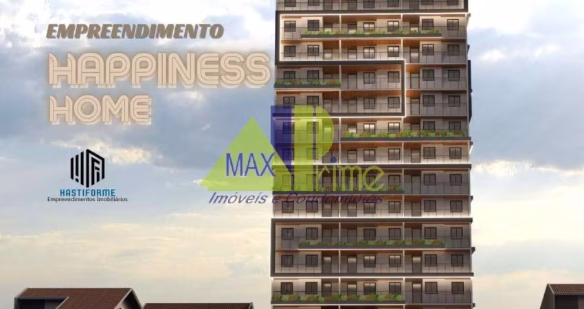 APARTAMENTO 36,80M²/02 DORMITÓRIOS/SACADA