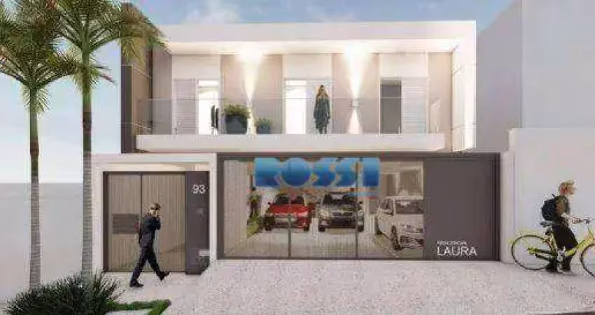 Apartamento com 2 dormitórios à venda, 40 m² por r$ 345.000,00 - tatuapé - são paulo/sp