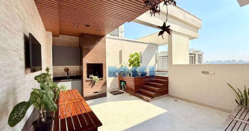Cobertura com 2 dormitórios à venda, 110 m² por r$ 1.300.000,00 - vila prudente (zona leste) - são paulo/sp