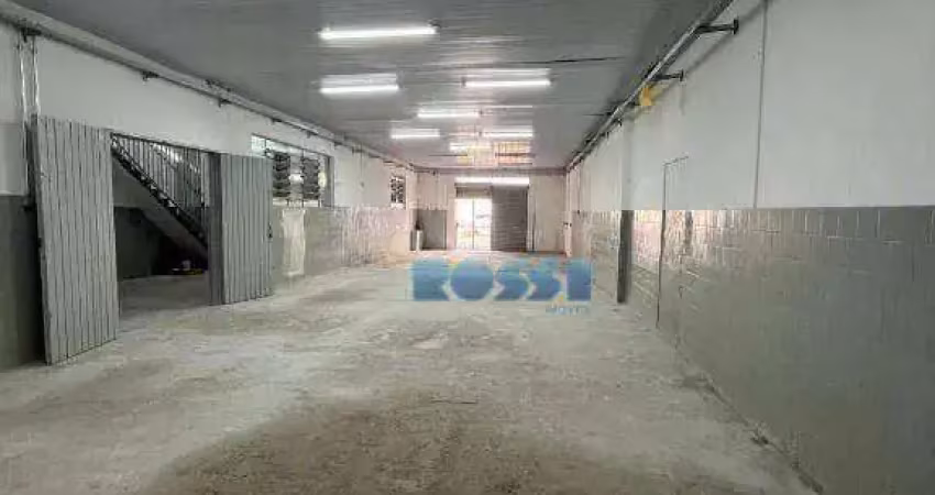 Galpão, 500 m² - venda por r$ 2.250.000,00 ou aluguel por r$ 15.850,00/mês - quinta da paineira - são paulo/sp