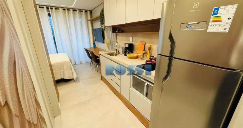 Studio com 1 dormitório para alugar, 25 m² por r$ 3.292,00/mês - jardim anália franco - são paulo/sp
