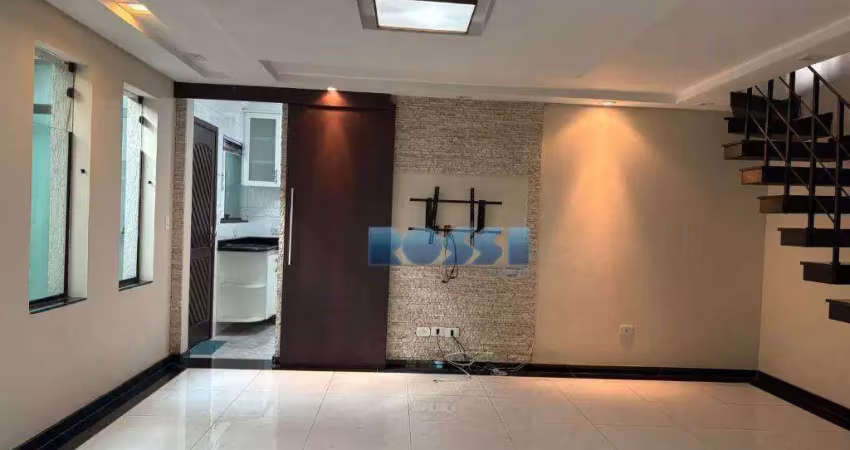 Sobrado com 3 dormitórios para alugar, 110 m² por r$ 4.750,00/mês - vila prudente (zona leste) - são paulo/sp
