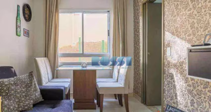 Apartamento com 2 dormitórios à venda, 45 m² por r$ 270.000,00 - vila alpina - são paulo/sp