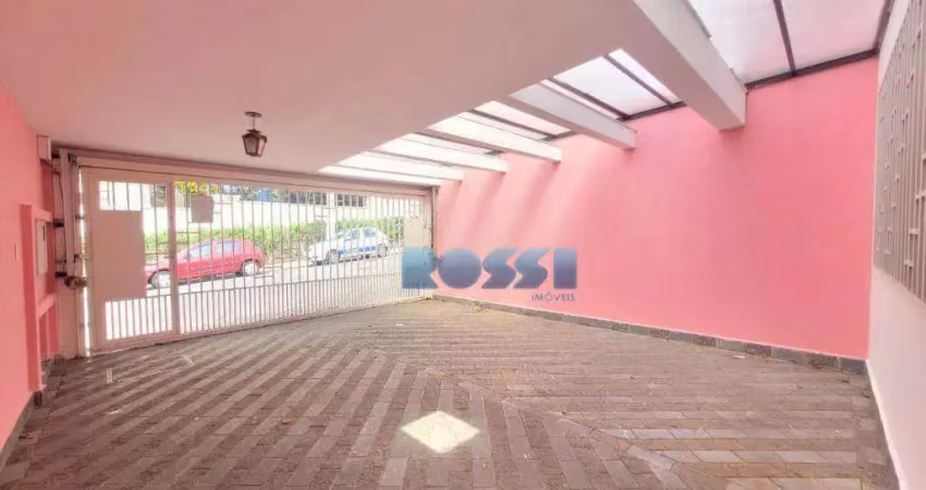Sobrado com 3 dormitórios para alugar, 131 m² por r$ 4.000/mês - parque da vila prudente - são paulo/sp