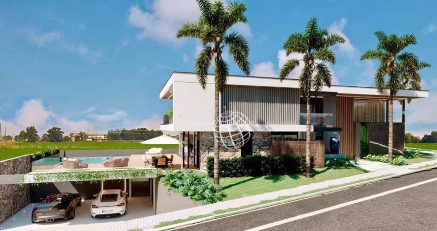 Casa com 5 dormitórios à venda, 484 m² por R$ 6.900.000,00 - Condomínio Figueira Garden - Atibaia/SP